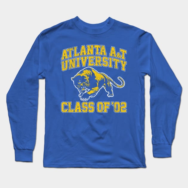 Atlanta A&T Class of 02 Long Sleeve T-Shirt by huckblade